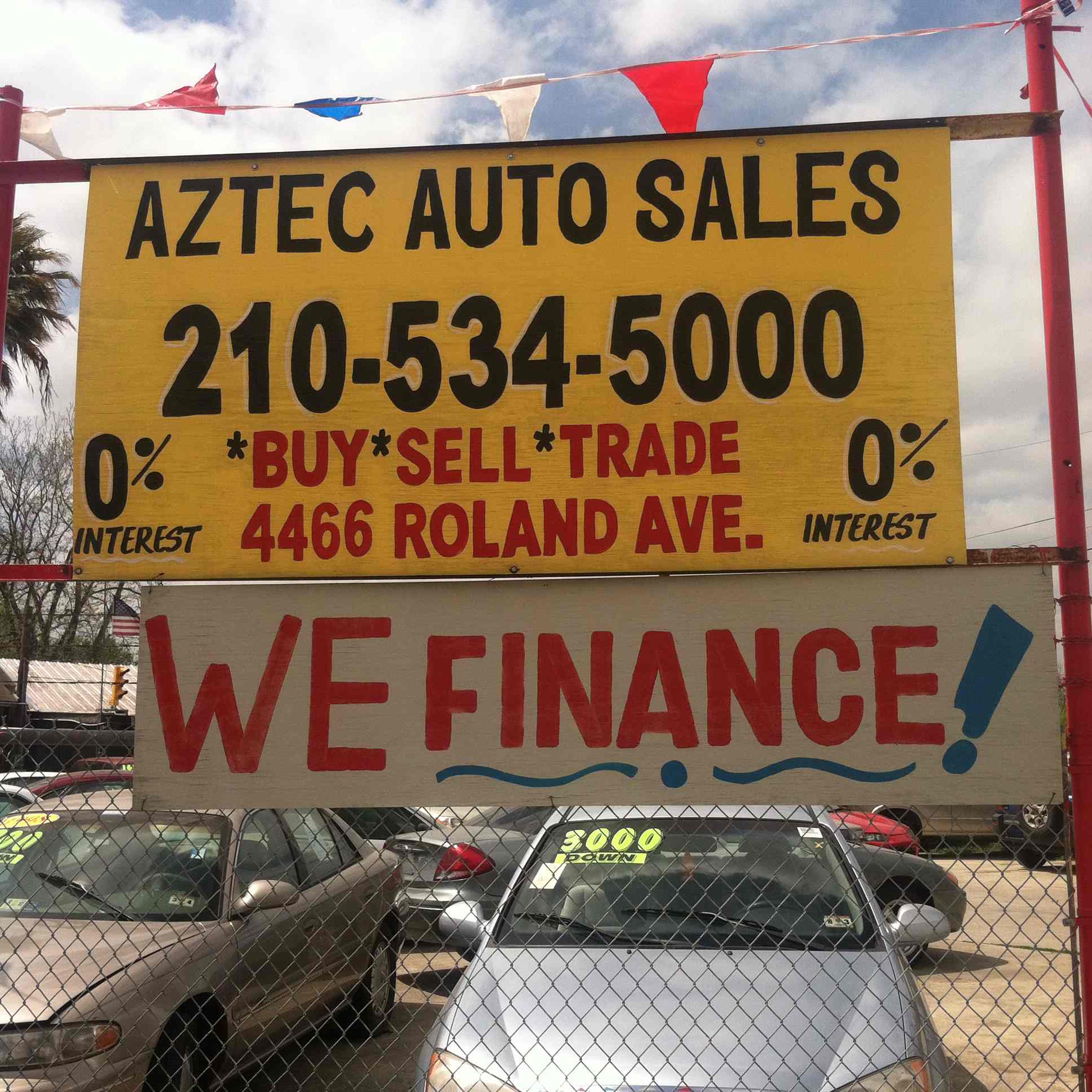 Aztec Auto Sales LLC Reviews San Antonio, TX Angie's List