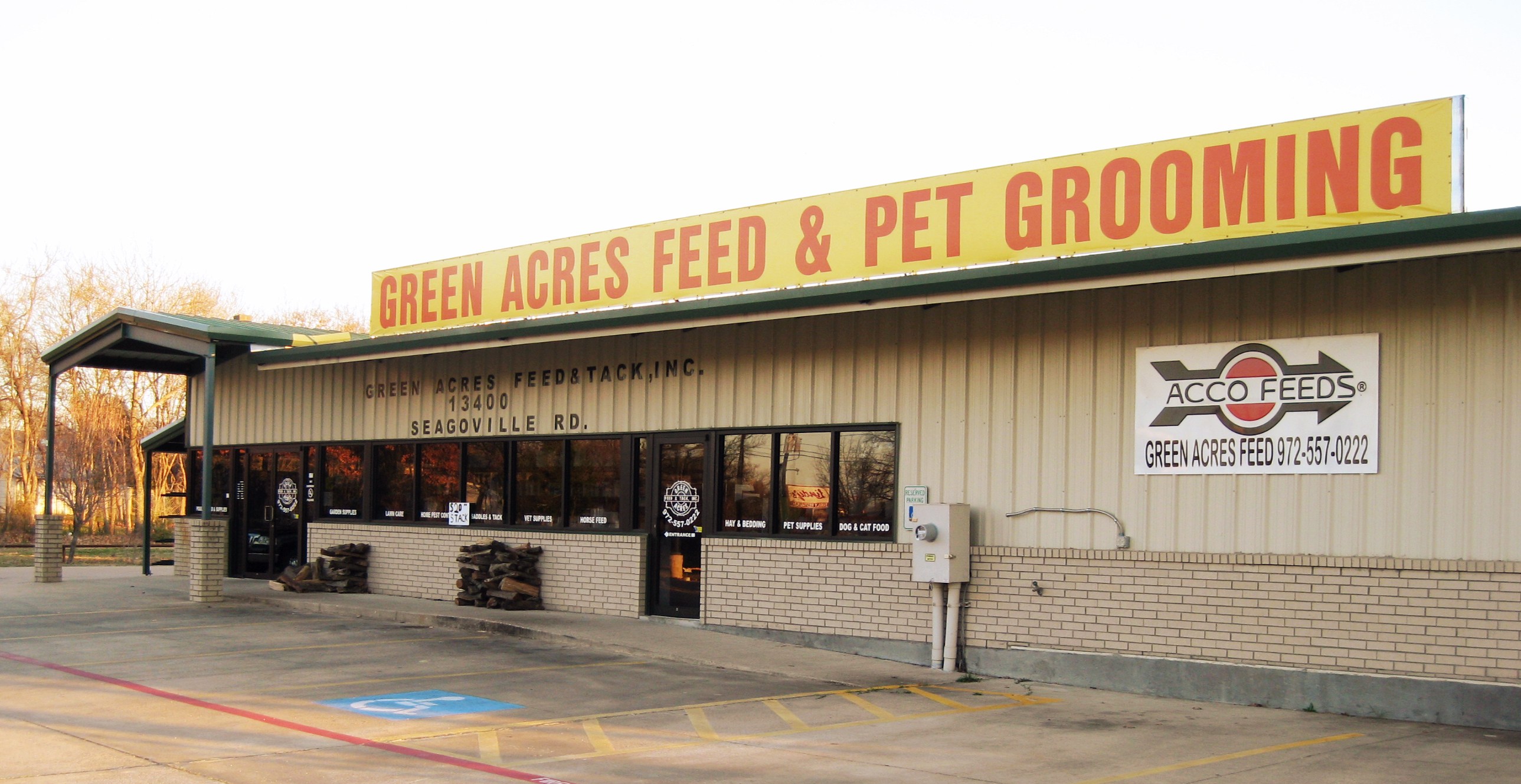 green acres grooming