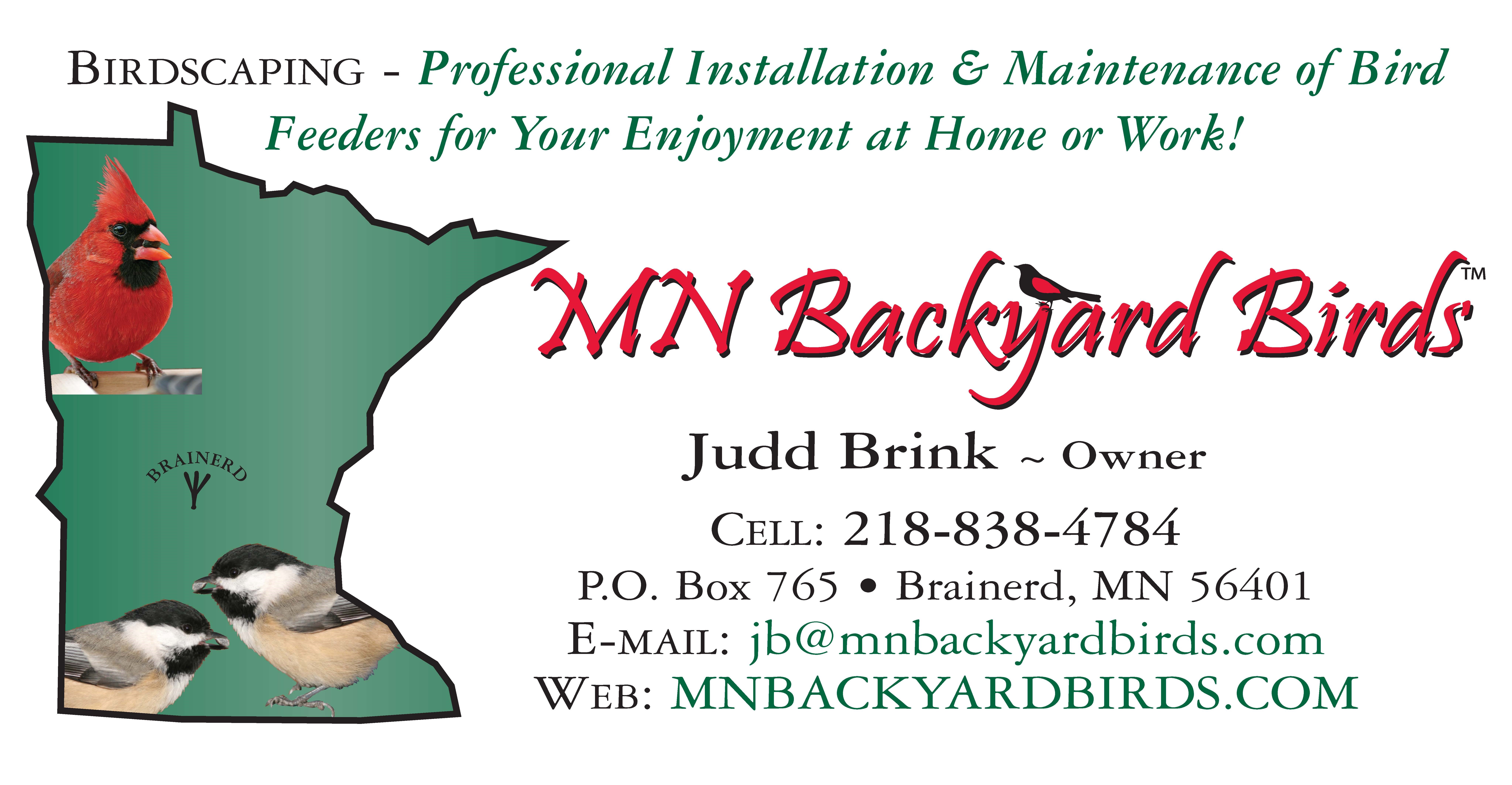 MINNESOTA BACKYARD BIRDS Reviews Brainerd, MN Angie's List