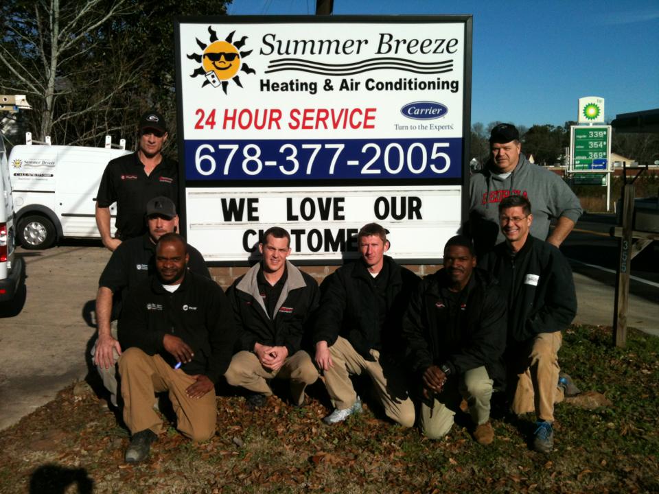 summer breeze heating and air conditioning