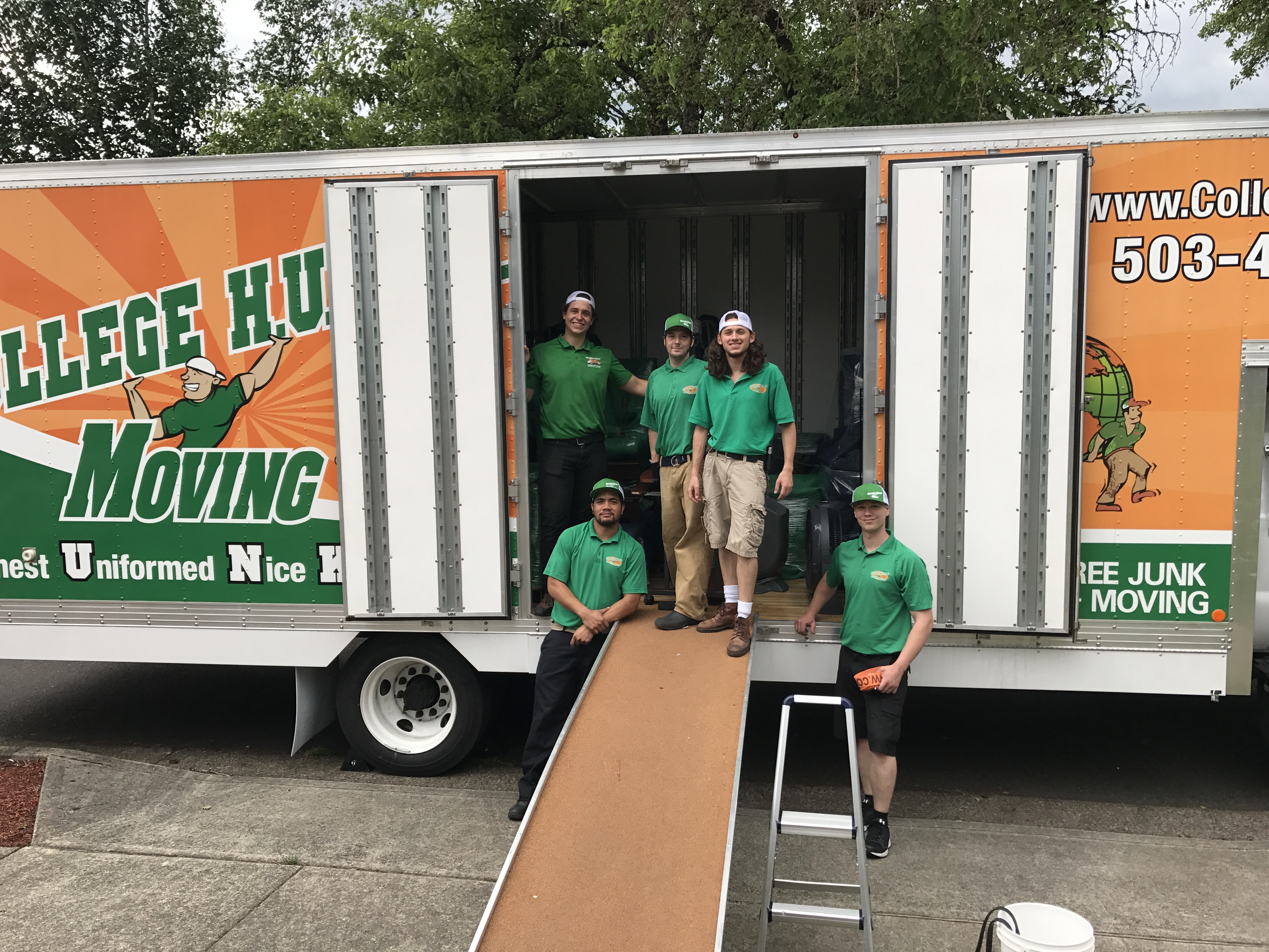 College Hunks Hauling Junk and Moving Reviews Portland, OR Angie's List